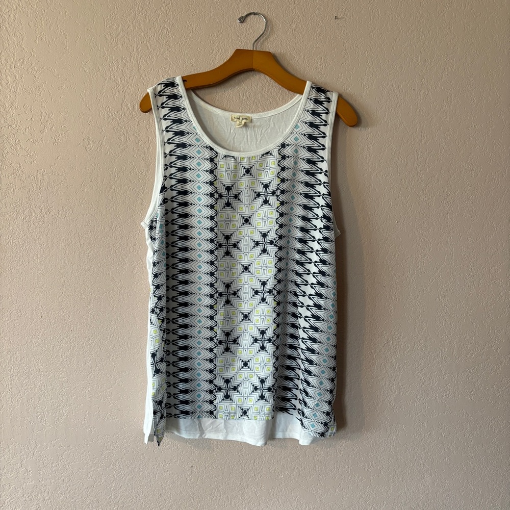 Tribal Jeans sleeveless top size L